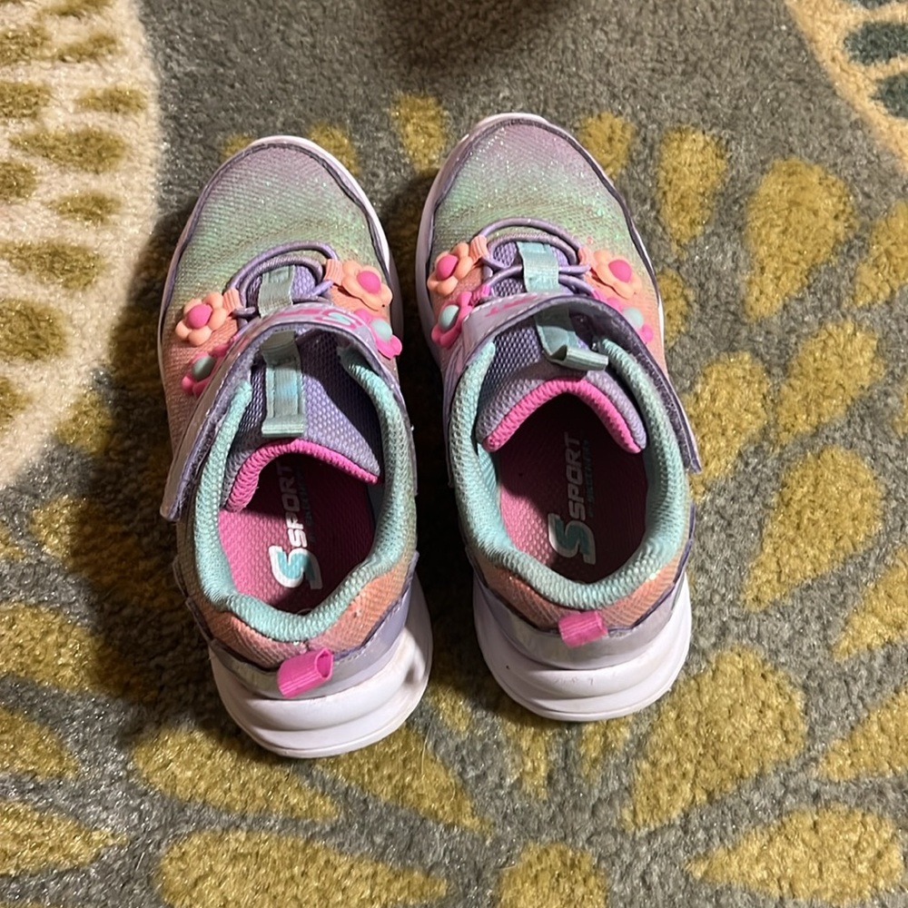 🌸S Sport by Sketchers Toddler Clair Sneakers- Lavendar 10T🌸 - Picture 3 of 4